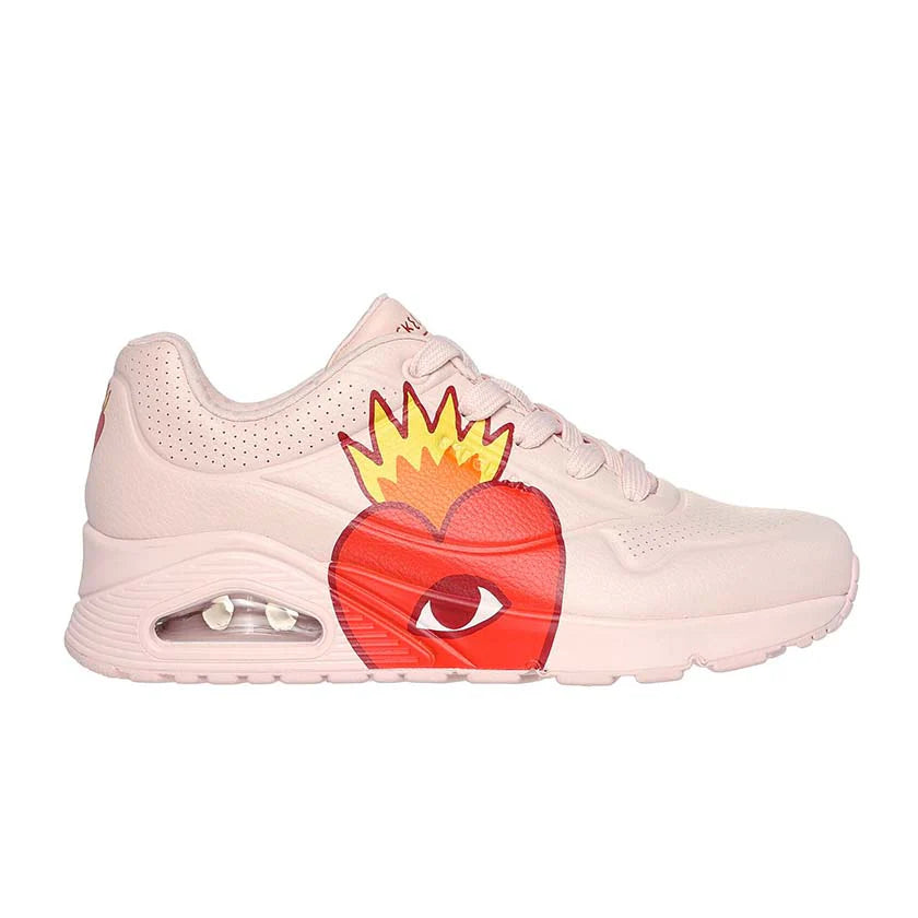 Tenis Skechers Flaming Heart