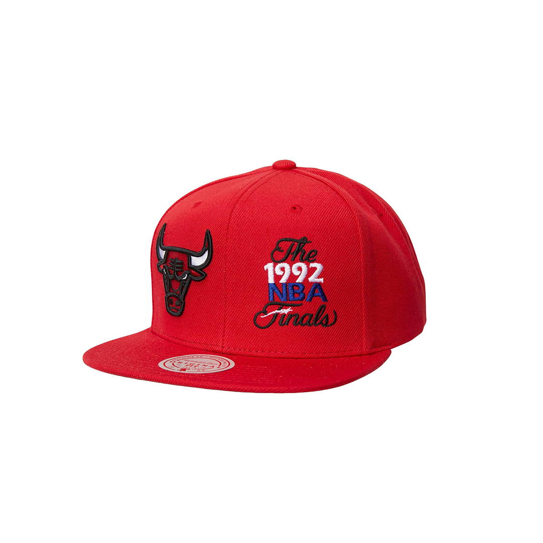 Gorra Mitchell & Ness Chicago Bulls Roja