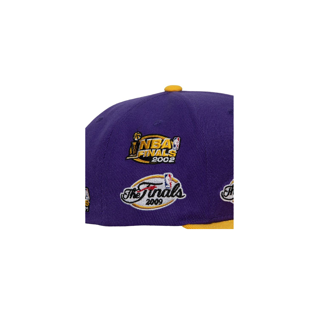 Gorra Mitchell & Ness Los Angeles Lakers Finals