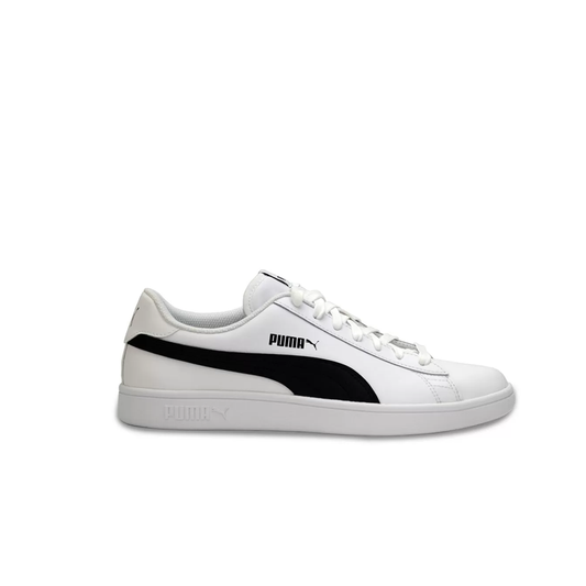 Tenis Puma Smash V2 Blanco con Negro