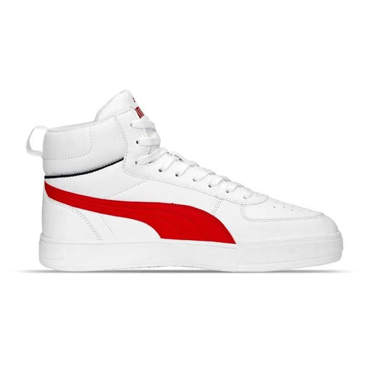 Tenis Puma Caven MID Blanco/Rojo