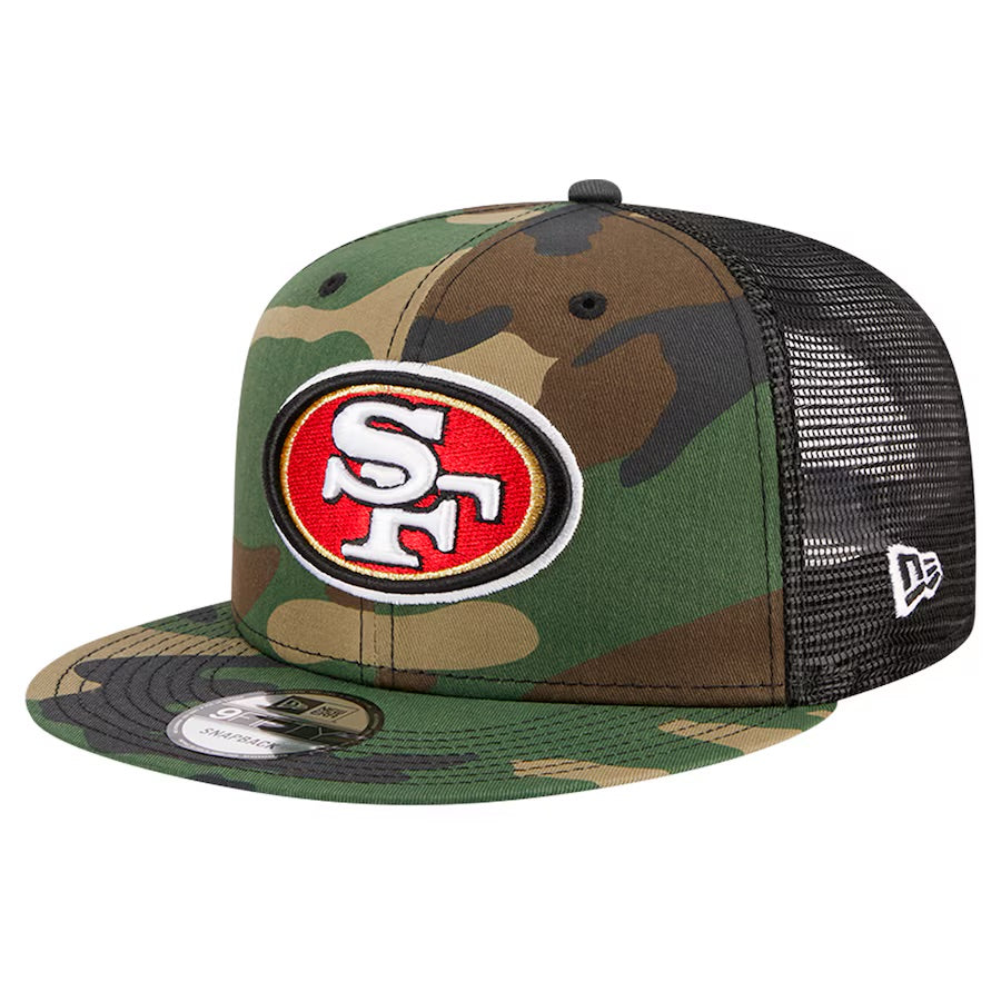 Gorra New Era San Francisco 49ers NFL Woodland Trucker 9Fifty