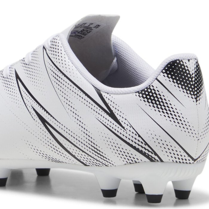 Tenis Puma de Fútbol Attacanto FG/AG Jr Blanco/Negro