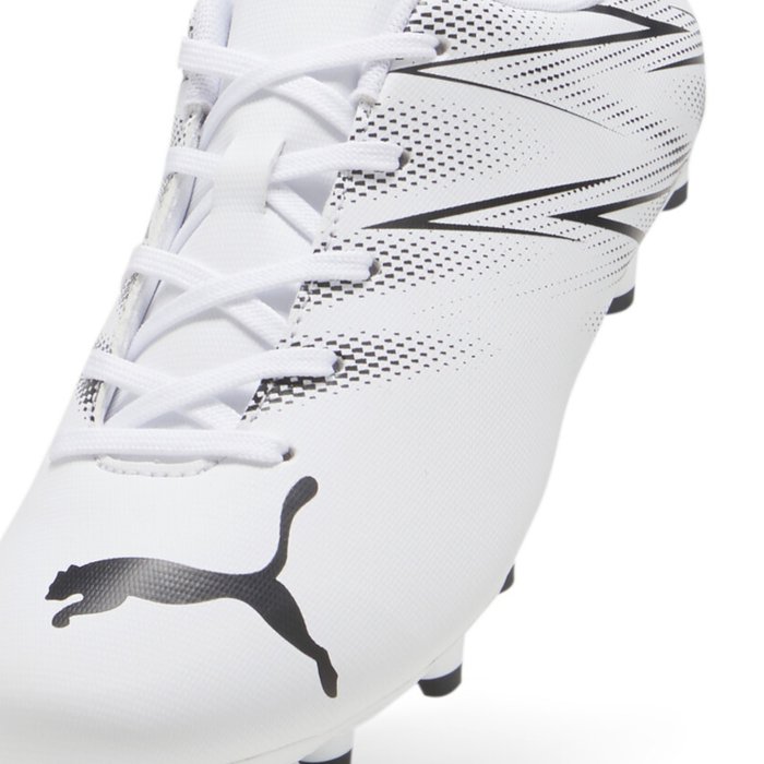 Tenis Puma de Fútbol Attacanto FG/AG Jr Blanco/Negro