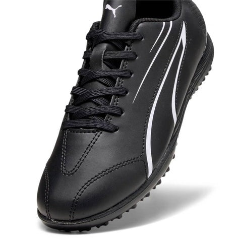 Tenis Puma de Fútbol Vitoria TT Jr Negro/Blanco