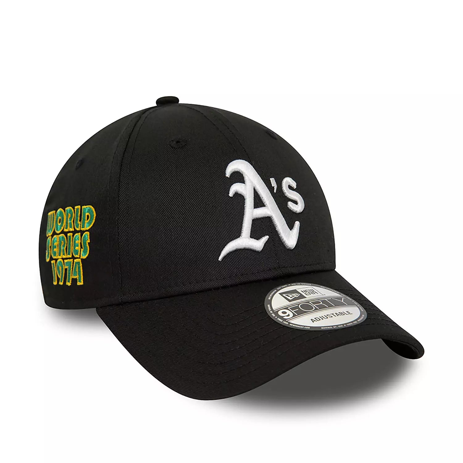 Gorra New Era Oakland Athletics MLB World Series Patch 9Forty