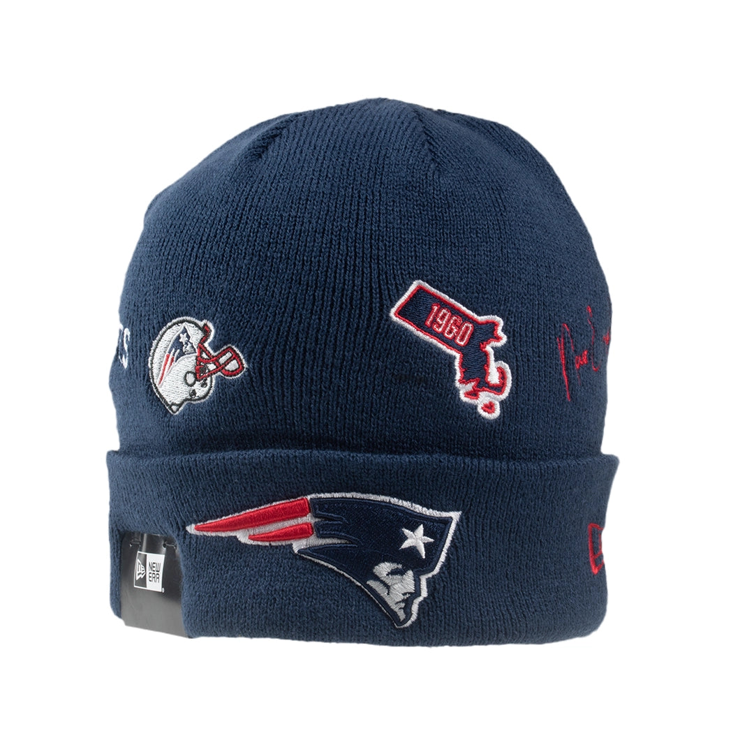 Gorro New Era New England Patriots NFL Cuffed Knit Men's Winter Beanie Navy