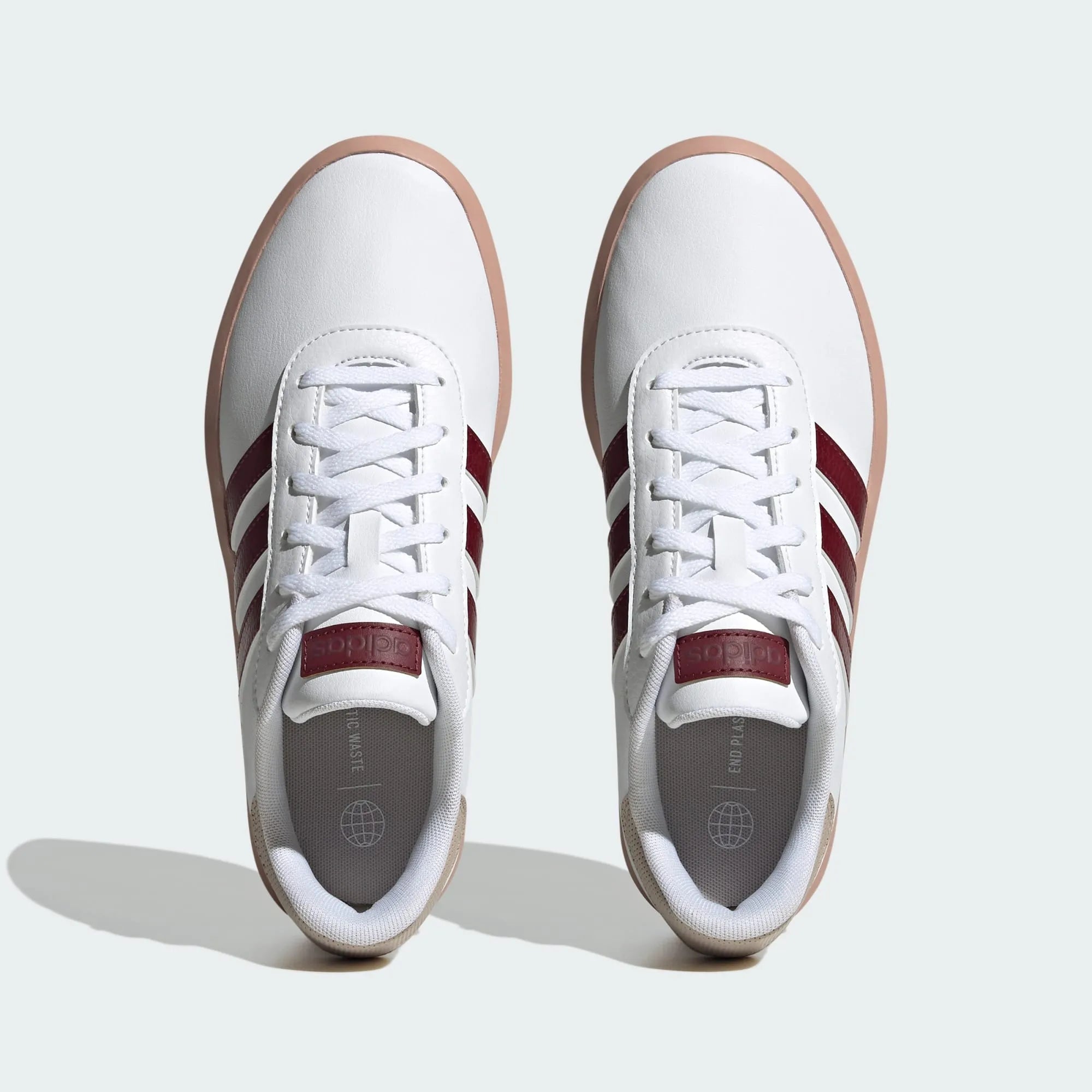 tenis adidas court platform