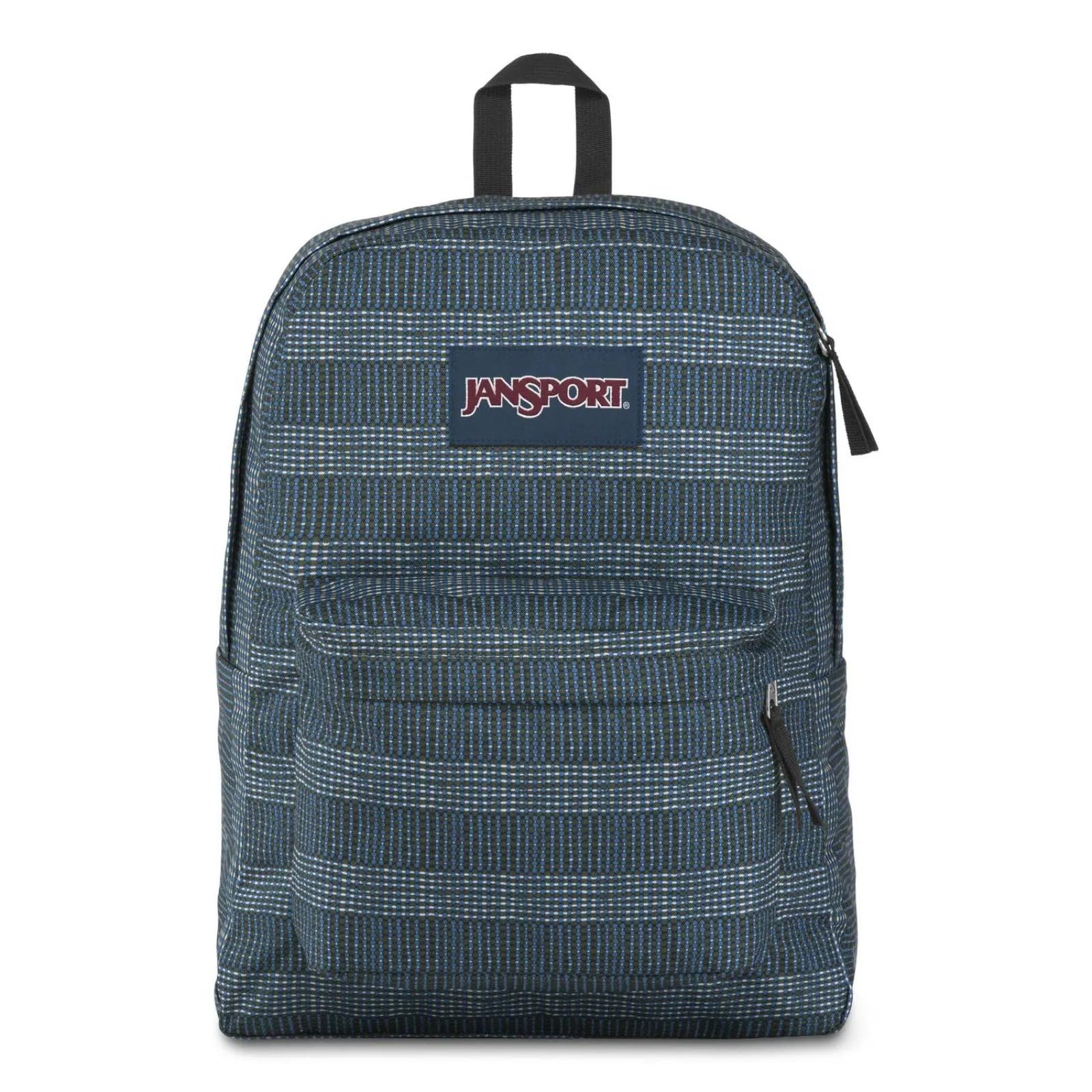 mochila jansport superbreak woven stripes