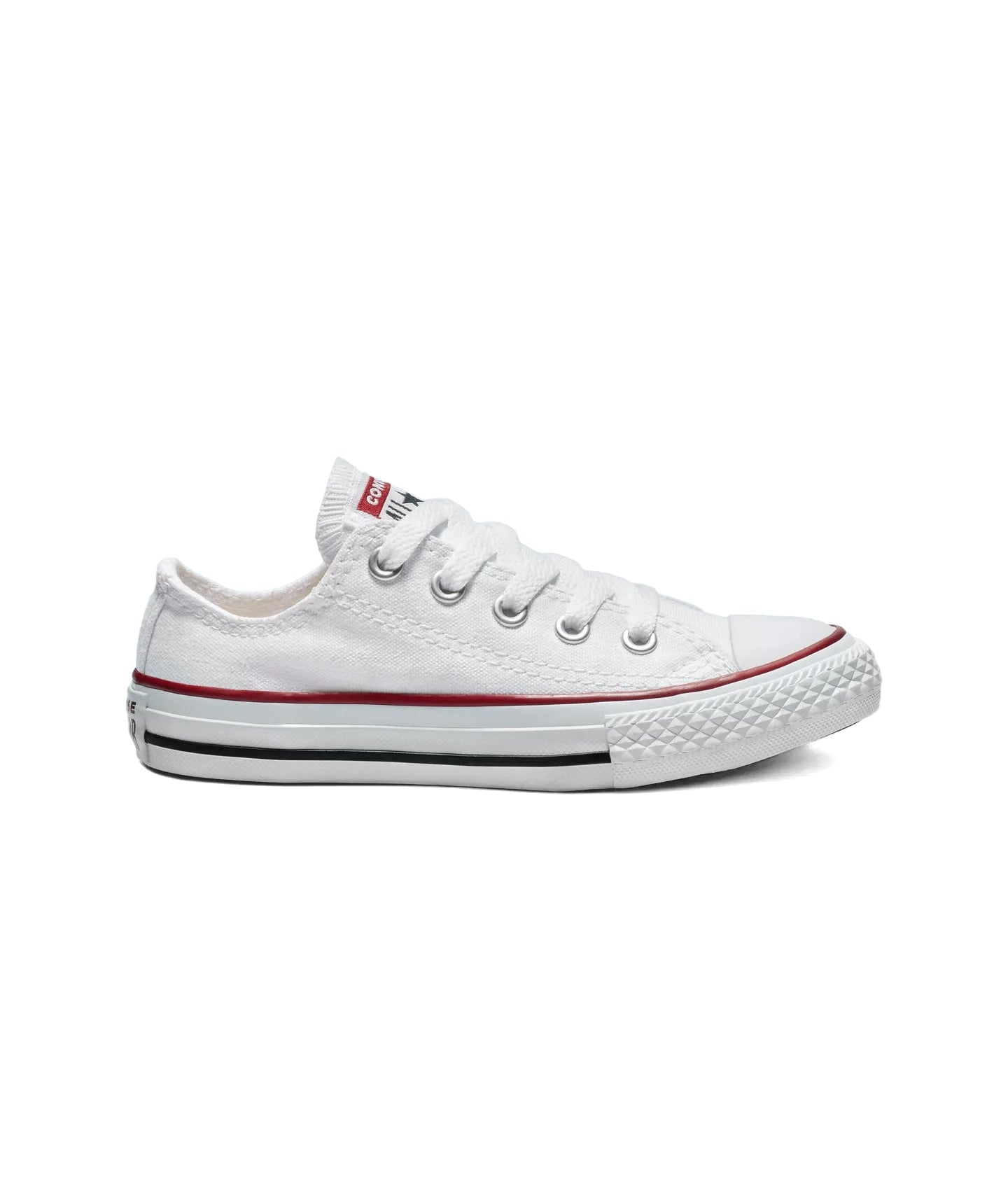 Tenis Converse Chuck Taylor Clasico de Lona Blanco Niños