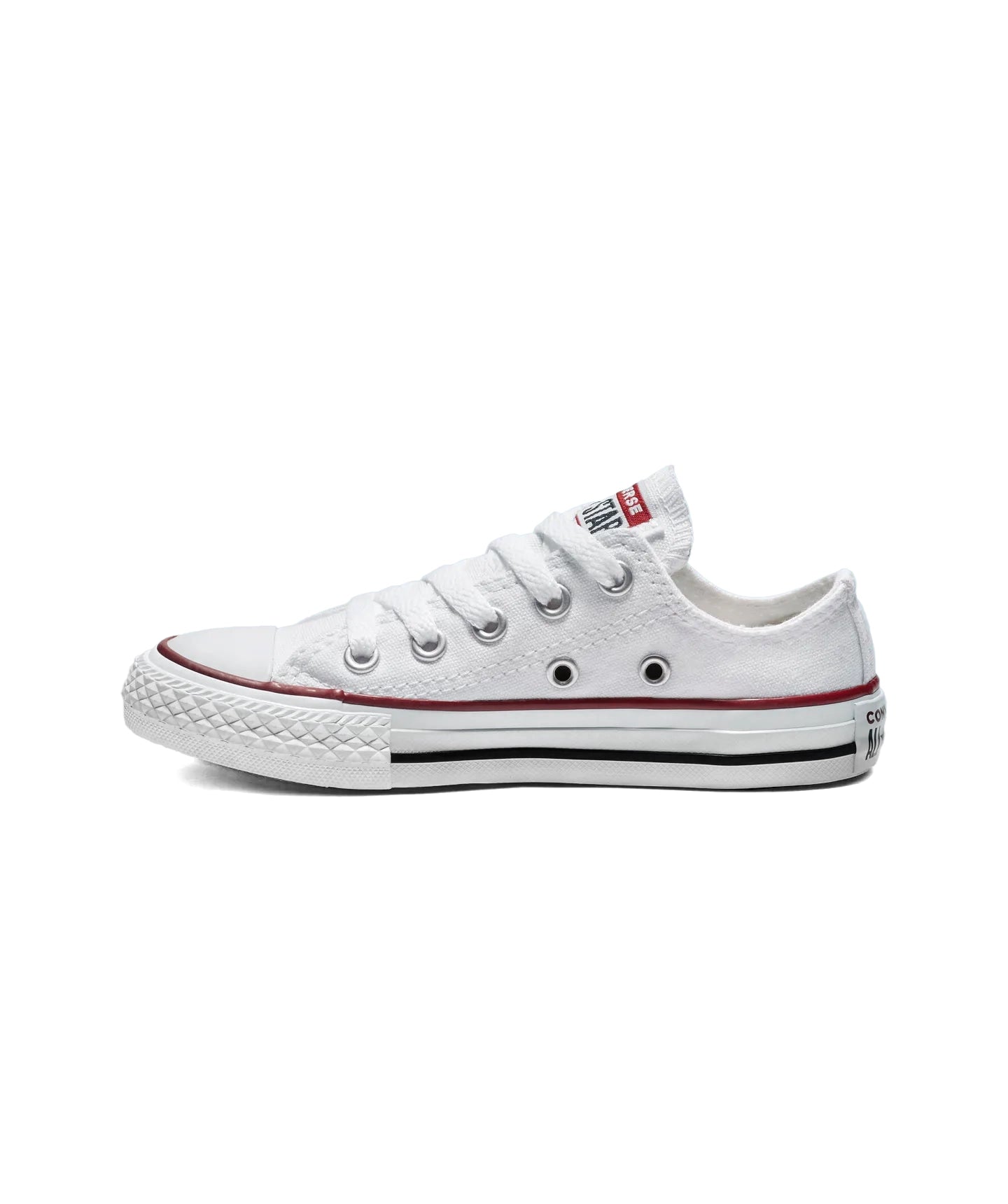 Tenis Converse Chuck Taylor Clasico de Lona Blanco Niños