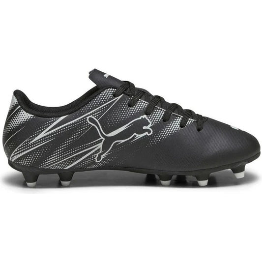 Tenis Puma de Fútbol Attacanto FG/AG Jr Negro/Blanco