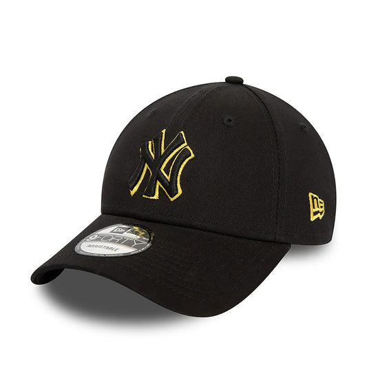 Gorra New Era New York Yankees MLB Team Outline Metallic 9Forty